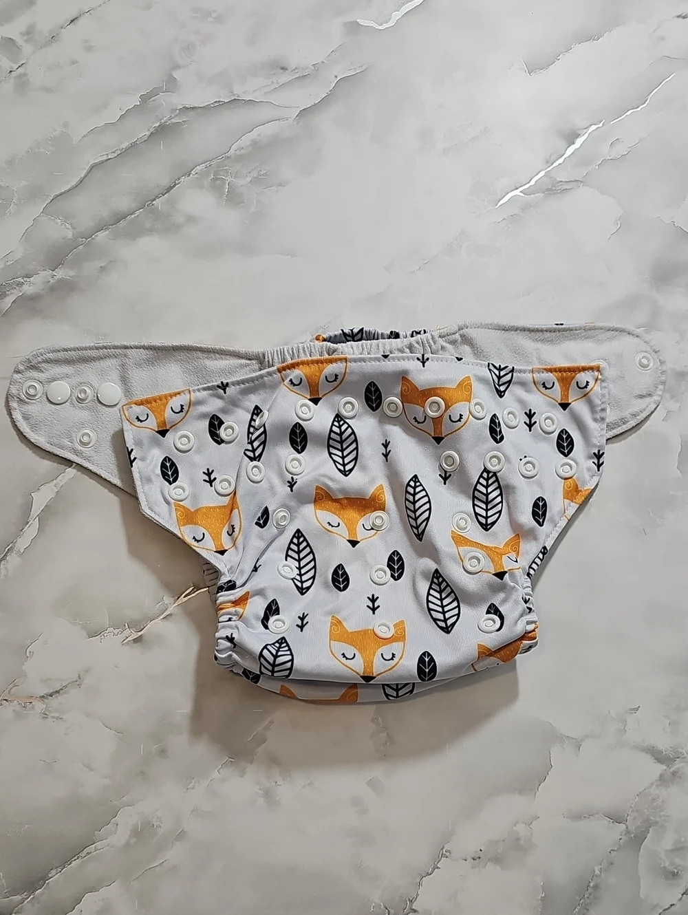 Reusable Pocket Cloth Diaper Adjustable Snaps